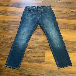 Lucky Brand 32x30 121 slim straight jeans, blue